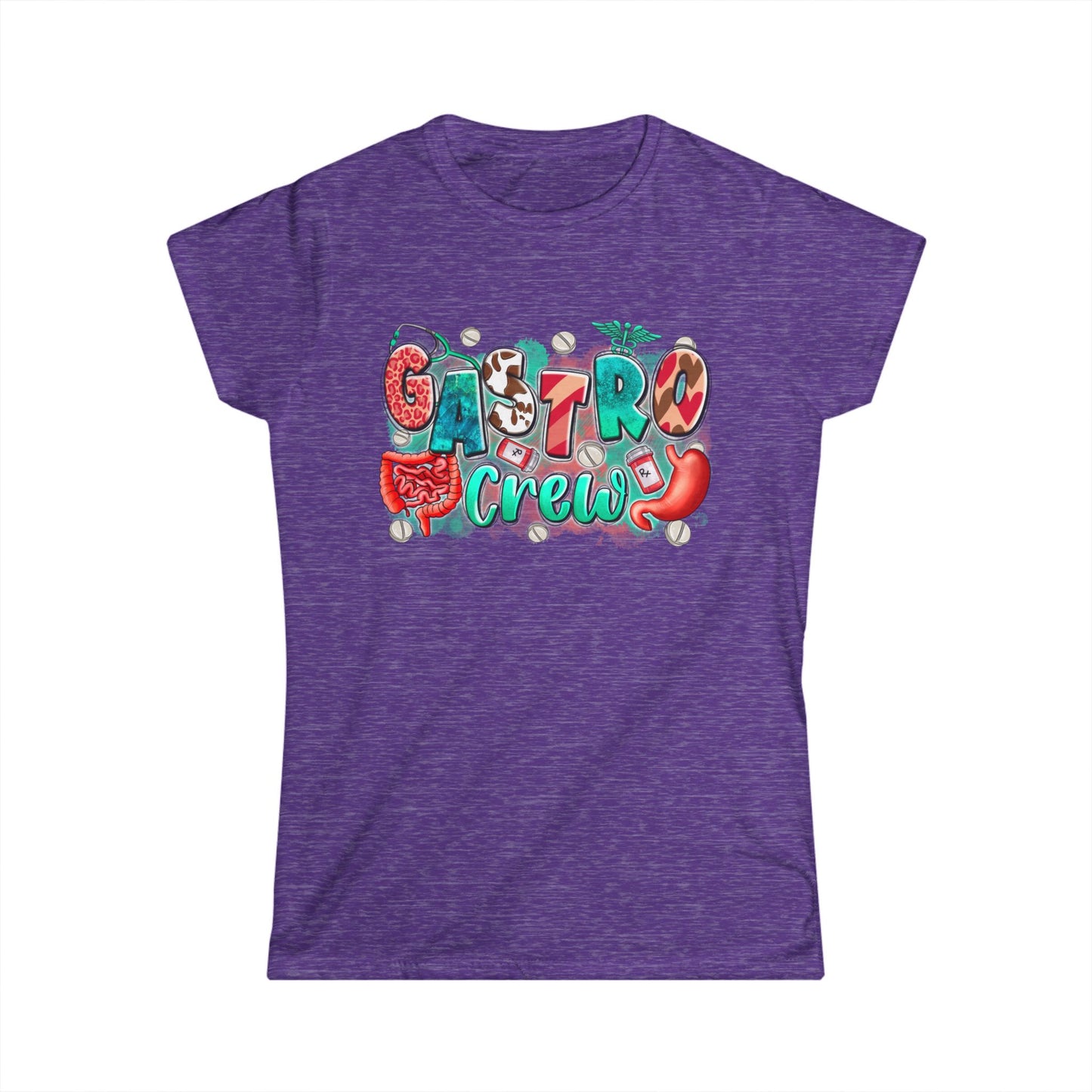 Gastro Women's Softstyle Tee - Graphic Shirt, Casual Outfit, Workplace Fashion, Gift for Friends, Festival Wear