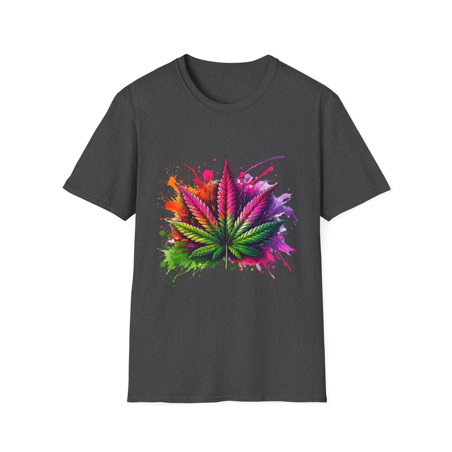 Colorfull Weed Marijuana Herb 420 T-Shirt Design