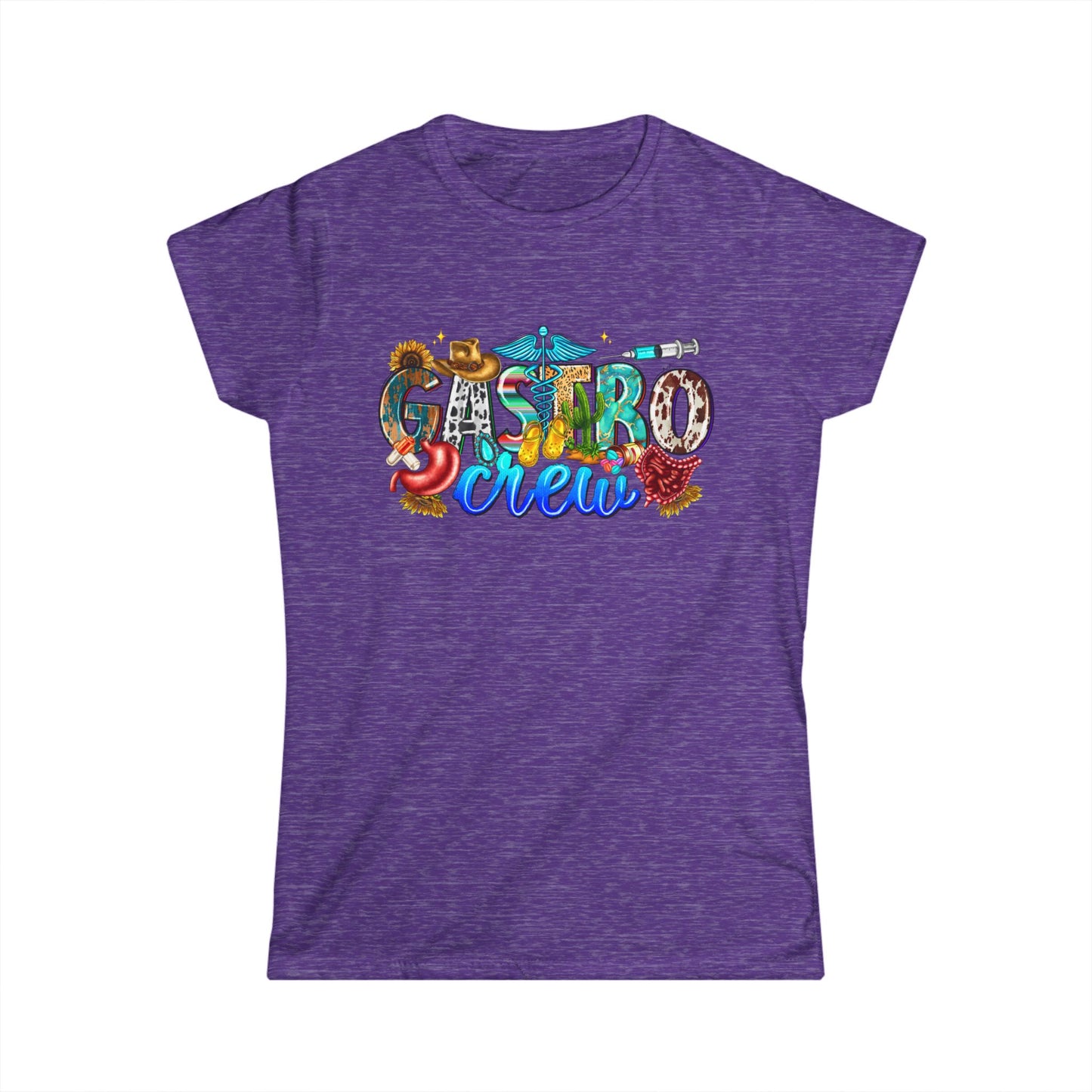 Gastro Women's Softstyle Tee - Graphic Shirt, Casual Outfit, Workplace Fashion, Gift for Friends, Festival Wear