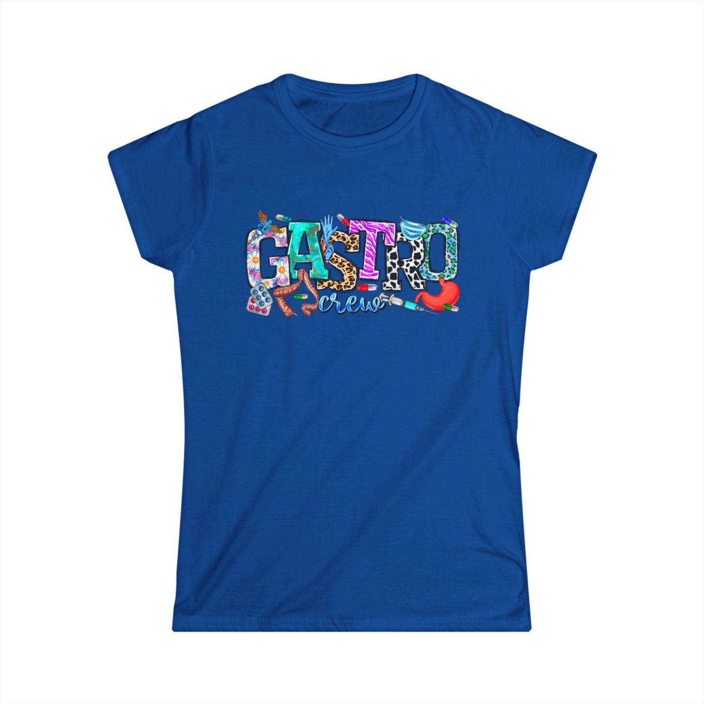 Gastro Women's Softstyle Tee - Graphic Shirt, Casual Outfit, Workplace Fashion, Gift for Friends, Festival Wear