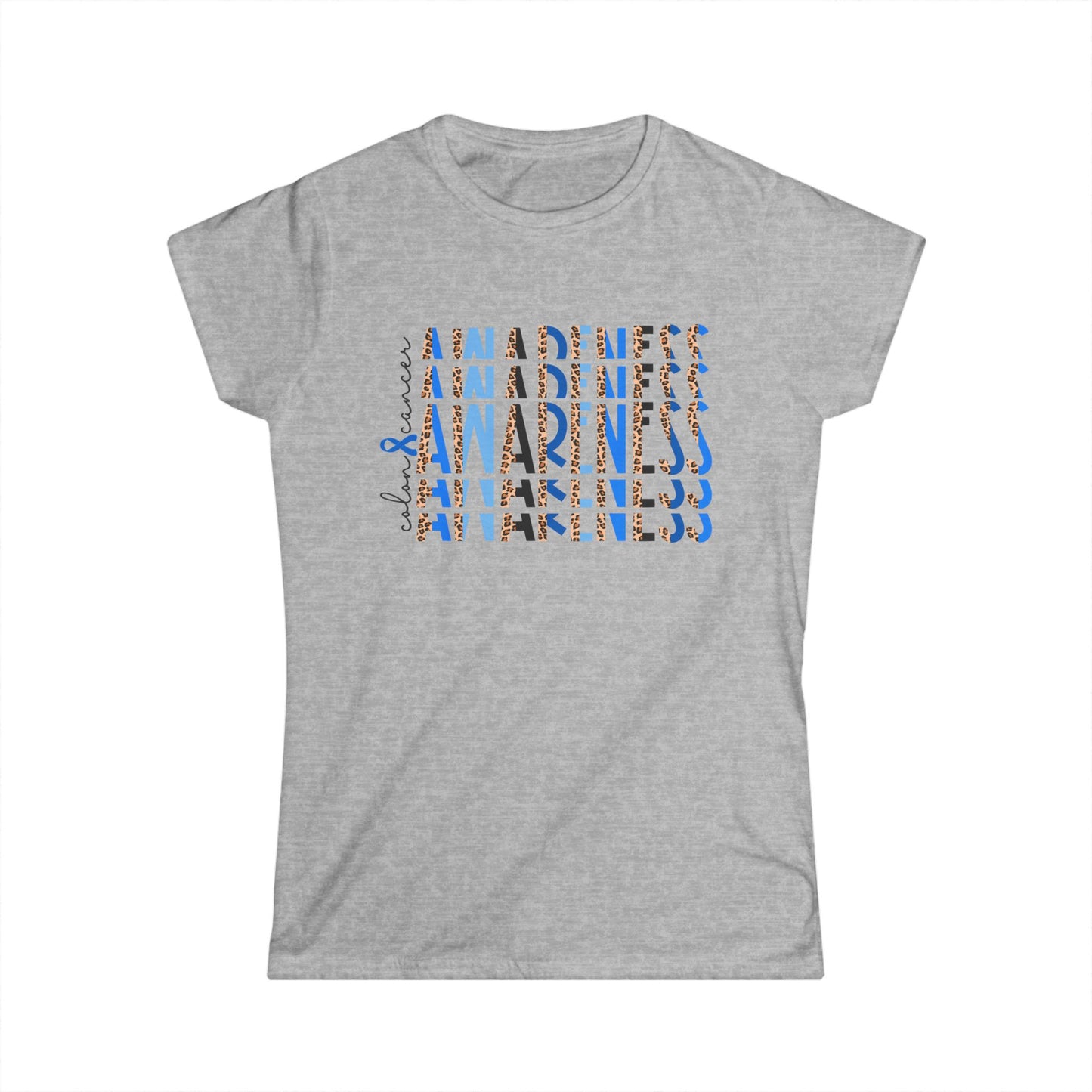 Colon Cancer Awareness - Women's Tee, Support Colon Cancer Awareness