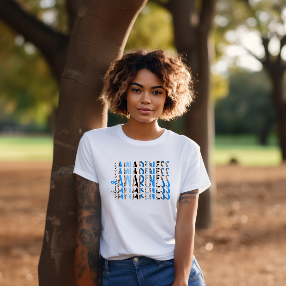 Colon Cancer Awareness - Women's Tee, Support Colon Cancer Awareness