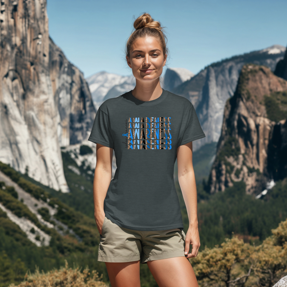 Colon Cancer Awareness - Women's Tee, Support Colon Cancer Awareness