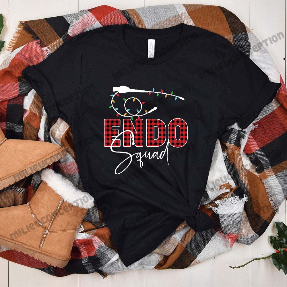 Endo Holiday Tee, Perfect for Holiday Gifts, Endo Squad Apparel, Women’s Graphic Shirt, Casual Wear, Outdoor Fun