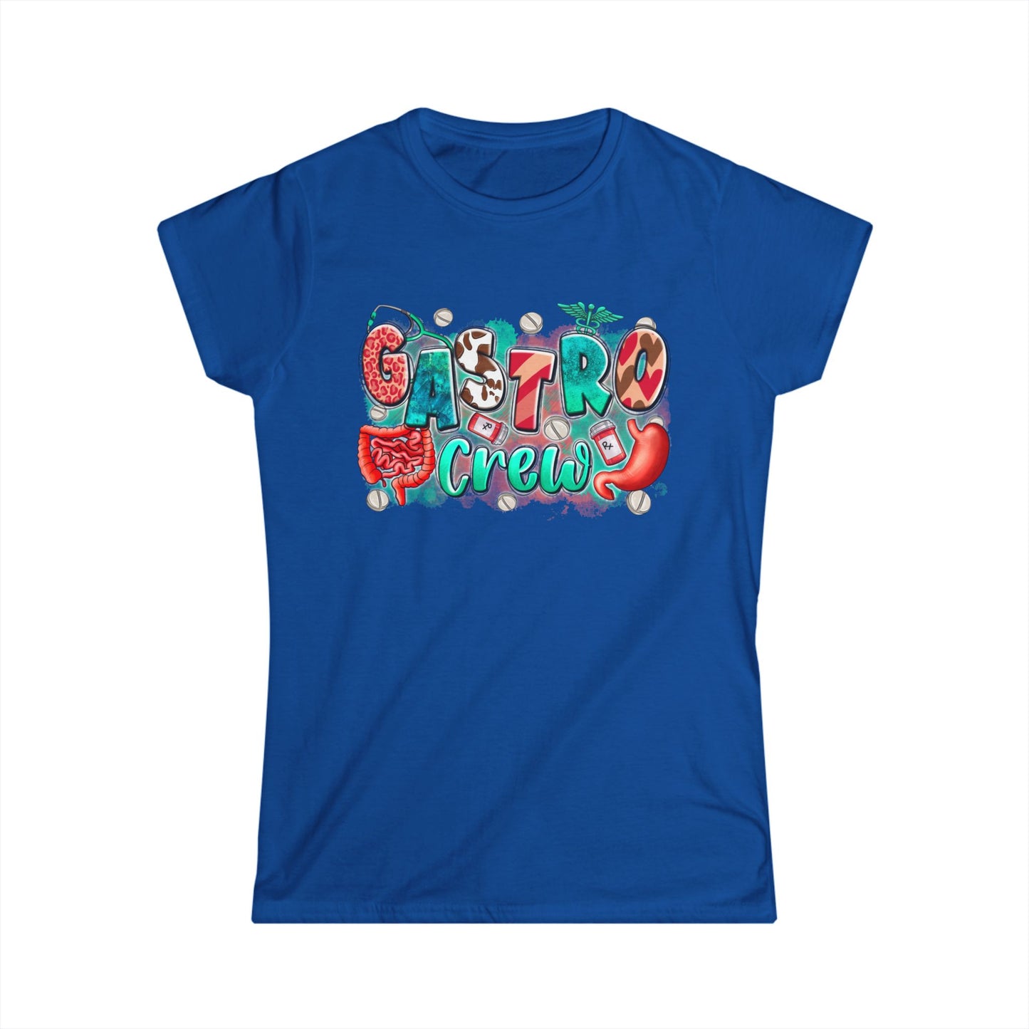 Gastro Women's Softstyle Tee - Graphic Shirt, Casual Outfit, Workplace Fashion, Gift for Friends, Festival Wear