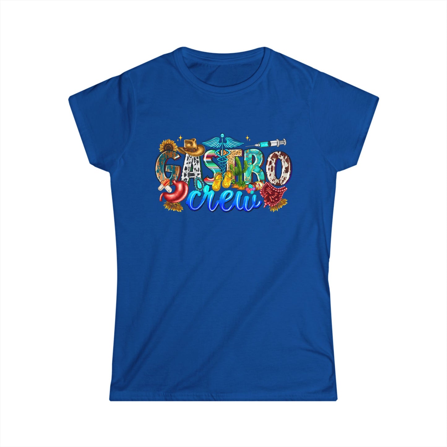 Gastro Women's Softstyle Tee - Graphic Shirt, Casual Outfit, Workplace Fashion, Gift for Friends, Festival Wear