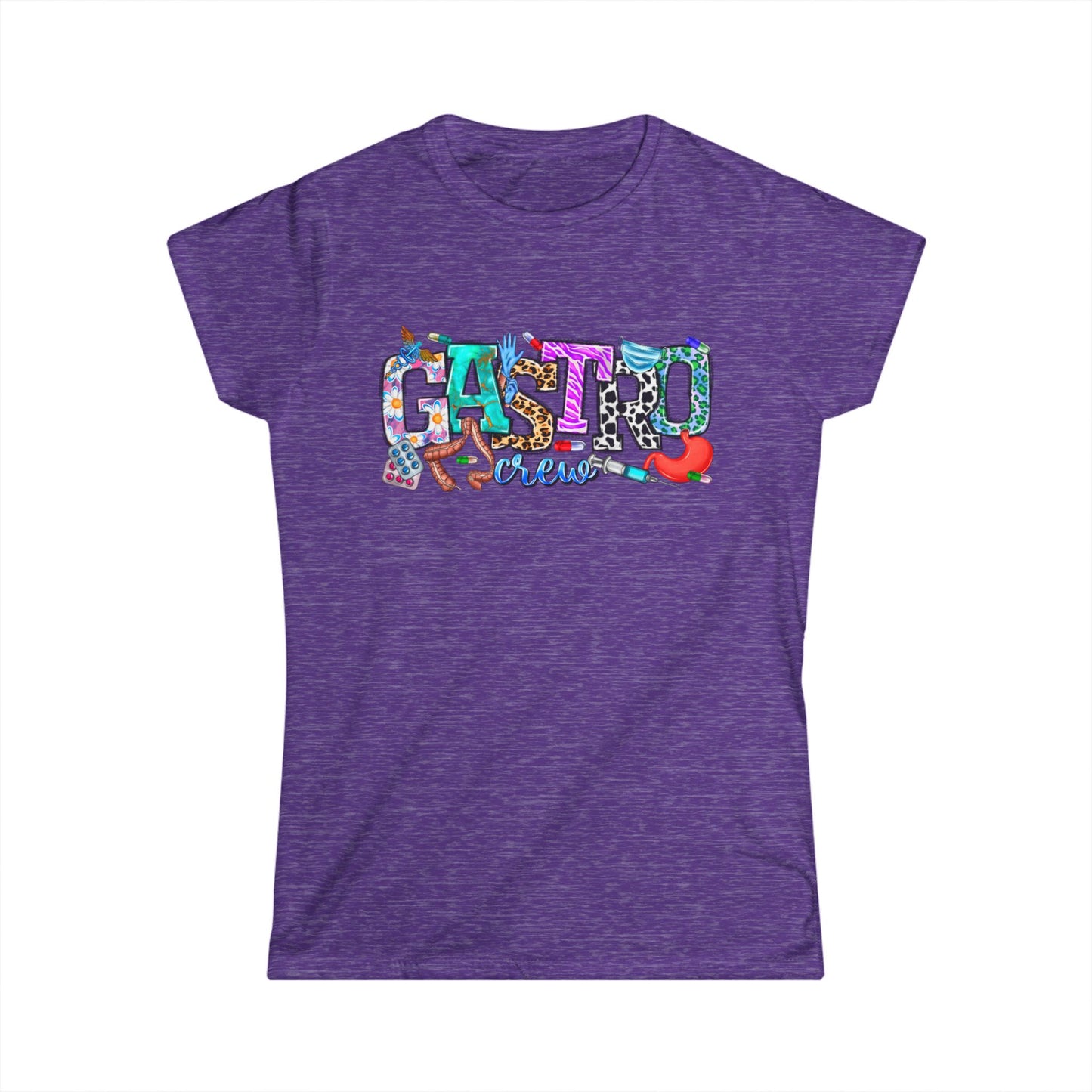 Gastro Women's Softstyle Tee - Graphic Shirt, Casual Outfit, Workplace Fashion, Gift for Friends, Festival Wear
