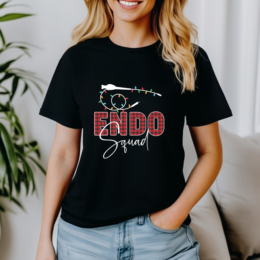 Christmas White Endo Scope T-Shirt