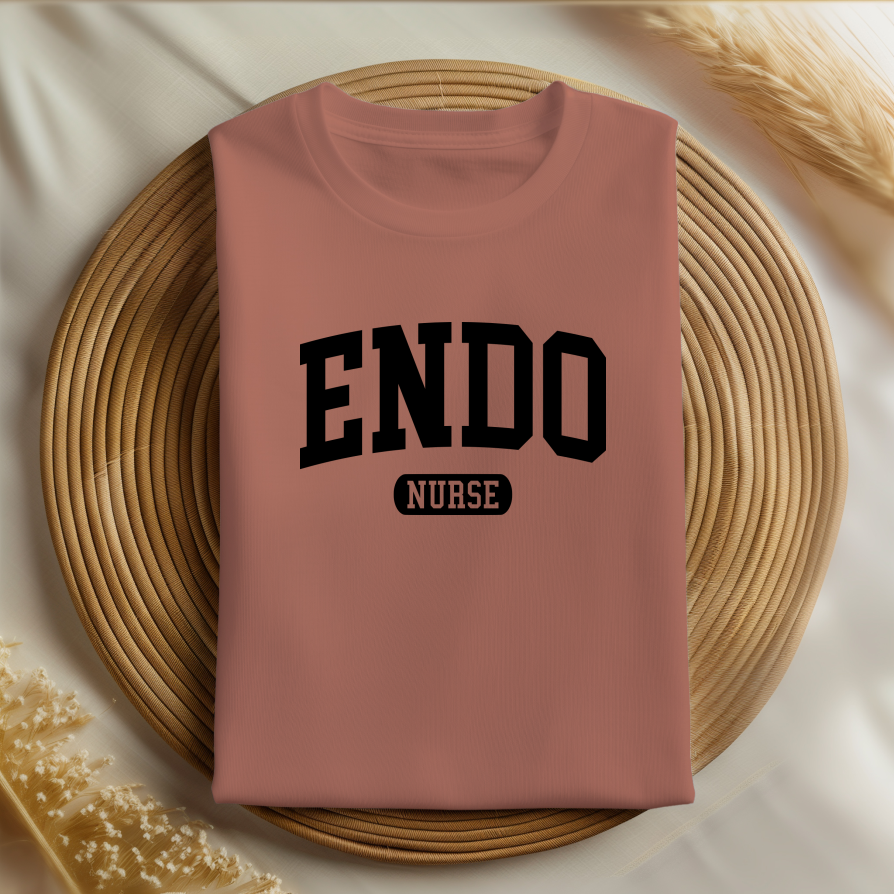 Endo Nurse Black Design T-Shirt