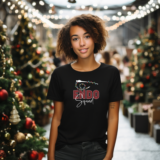 Endo Holiday Tee, Perfect for Holiday Gifts, Endo Squad Apparel, Women’s Graphic Shirt, Casual Wear, Outdoor Fun