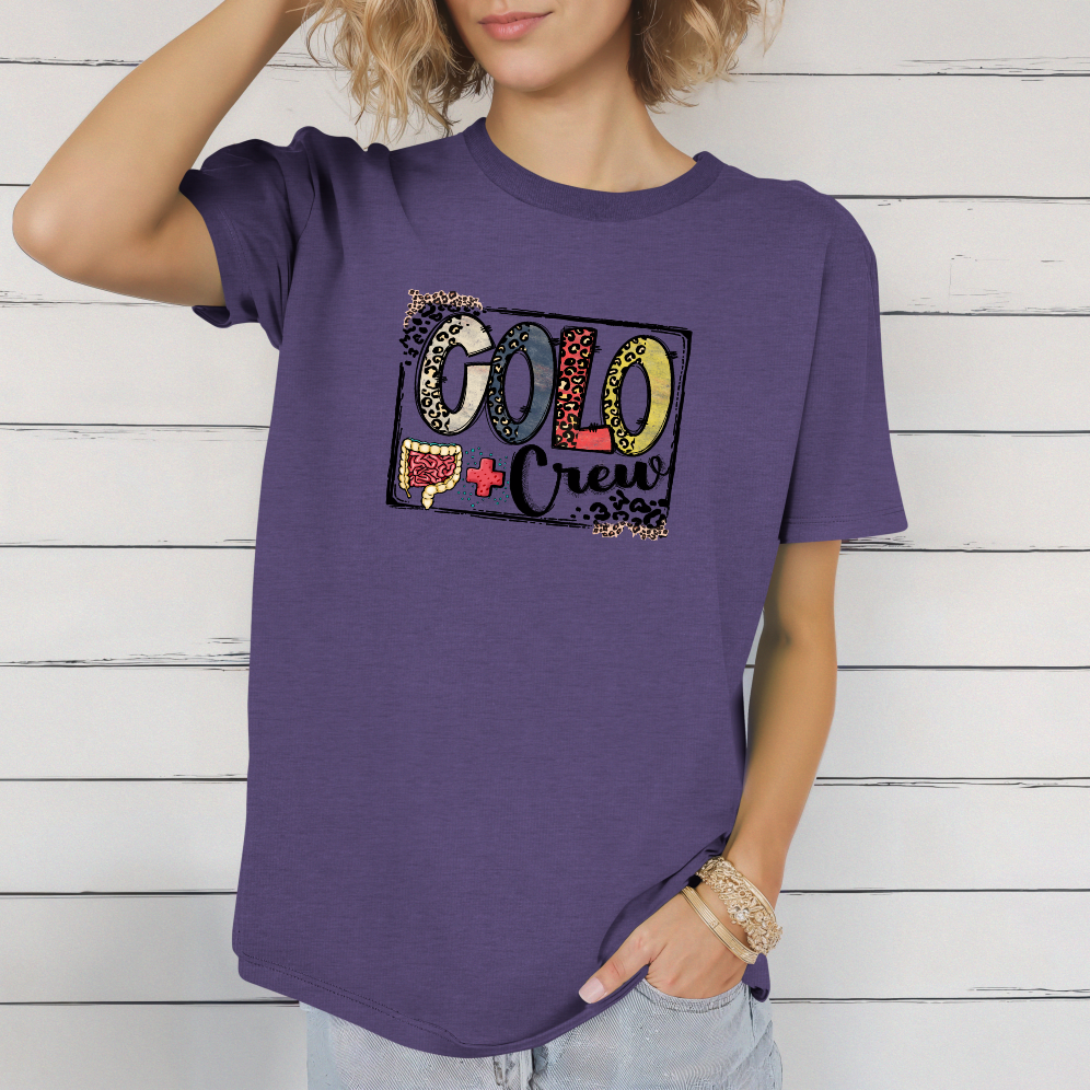 Colo Crew Leopard Print Women's Softstyle Tee - Fun, Casual, Crew Gatherings, Birthday Gifts, Everyday Wear, Summer Outfits