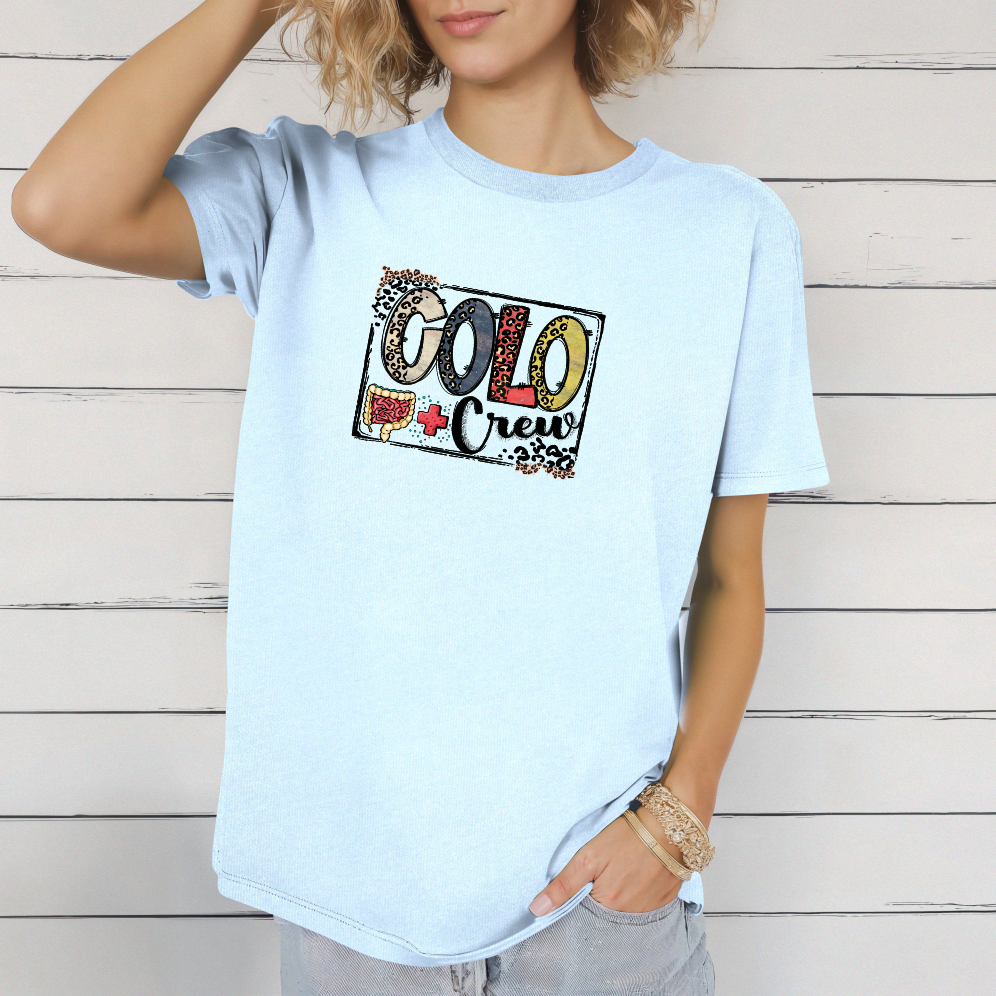 Colo Crew Leopard Print Women's Softstyle Tee - Fun, Casual, Crew Gatherings, Birthday Gifts, Everyday Wear, Summer Outfits